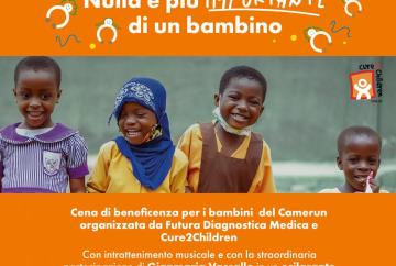 Cena di beneficenza per i bambini del Camerun